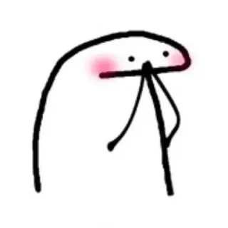 🦦 86a2b1f8 patyczak, rumieniec, kreskówka, słodki telegram sticker