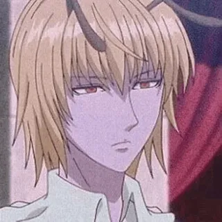 🦋 b7300b32 Kurapika Hunter x Hunter 动漫, 漫画, 酷拉皮卡, Hunter x Hunter, 角色, 粉丝艺术 telegram sticker