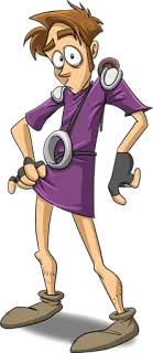 😕 841b3c48 漫画, キャラクター, ファンタジー, イラスト telegram sticker