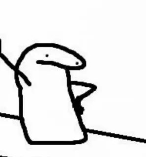 😐 2b9c59ff sticker, mittelfinger, beleidigend, cartoon telegram sticker