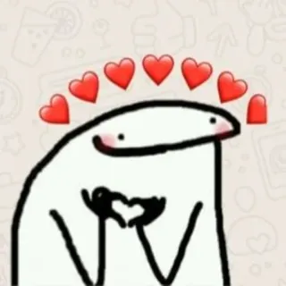 ♥️ abd5df1c Herz, Liebe, Niedlich, Cartoon, Valentinstag, Emoji, Sticker telegram sticker