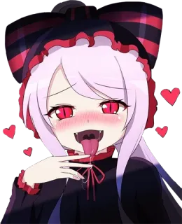 Shalltear Bloodfallen @Weempire Overlord telegram stickers