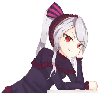 Shalltear Bloodfallen @Weempire Overlord telegram stickers