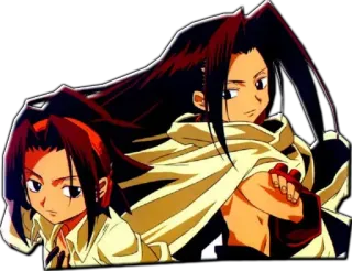 🙃 fa4d501c Yoh Asakura Shaman King anime, character, cartoon telegram sticker