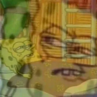 🧽 00da9732 Spongebob spongebob, tidur, lelah telegram sticker