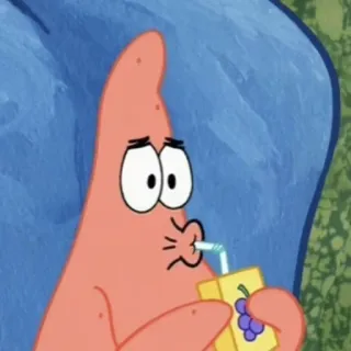 SpongeBob @BLUESPRIDE telegram stickers