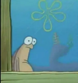 SpongeBob @BLUESPRIDE telegram stickers