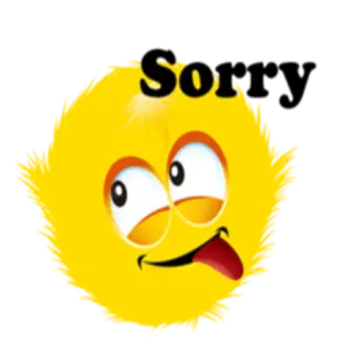 😞 f258037b So? gelb, Cartoon, Gesicht, Ausdruck, Zunge, so, Frage, albern telegram sticker