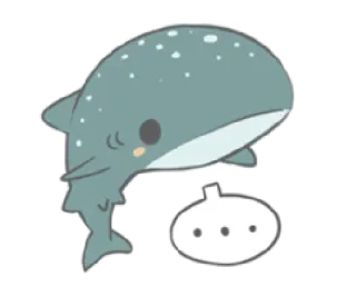 Shark and Whale Shark telegram stickers