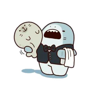 サメーズ + others telegram stickers