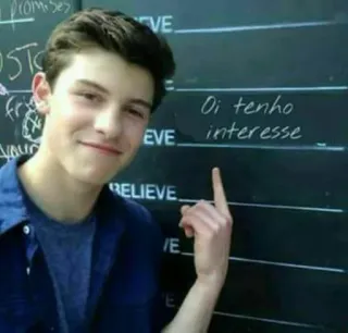 👆 0b9a131f Oi tenho interesse persona, indicando, ritratto, gesto whatsapp sticker