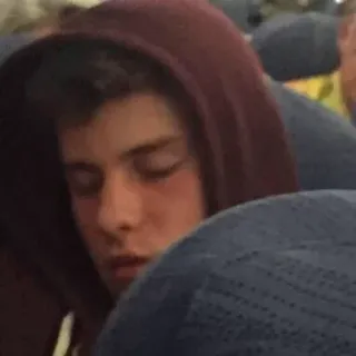 😴 a746f80c persona, dormire, felpa con cappuccio, stanco, riposo, assonnato whatsapp sticker