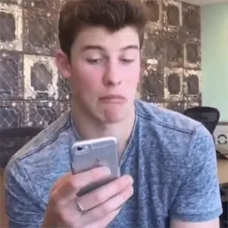 😮 f75f0126 persona, telefono, tecnologia, uomo, ritratto whatsapp sticker