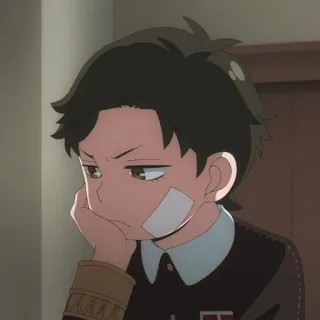 🍪 30bf9b90 Damian Desmond Spy x Family 애니메이션, 다미안 데스몬드, 스파이 패밀리, 만화, 소년, 반창고, 교복 telegram sticker