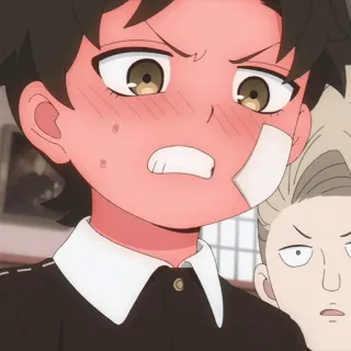 🍪 a2ef7a7f Damian Desmond Spy × Family 애니메이션, 다미안, 스파이 패밀리, 화난, 학교, 붕대, 만화 telegram sticker