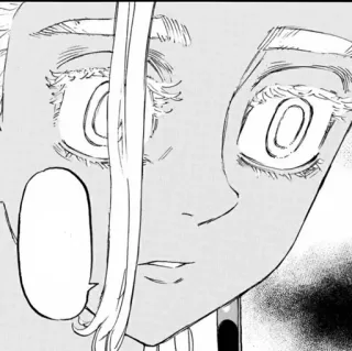 🌟 6d1b7f8e Anime, Manga, Charakter, Nahaufnahme, Ausdruck, Monochrom telegram sticker