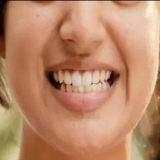 😬 42b0c087 gigi, senyum, wajah, mulut, bibir, wanita whatsapp sticker