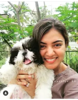 😂 59bb3b73 Nadiya LA wanita, anjing, hewan peliharaan, imut, bahagia whatsapp sticker