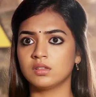 😯 6247871a wanita, potret, wajah, orang, India, aktris whatsapp sticker