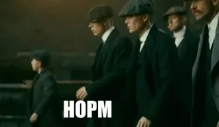 ❤️ c41b4a10 Peaky Blinders HOPM gang, men, suits, hats, uk telegram sticker