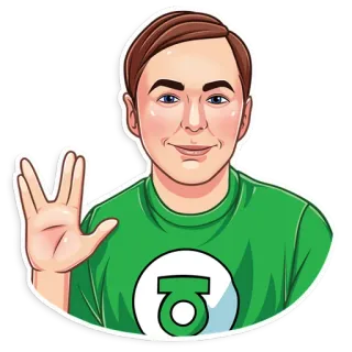 Sheldon telegram stickers