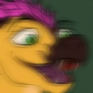 😃 e90cf190 兽人, 动物, 卡通, 绘画, 生物 telegram sticker