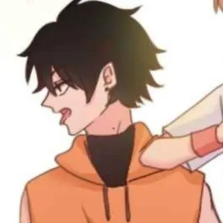 💥 093111fd 动漫, 卡通, 男性, 角色, 插画 telegram sticker