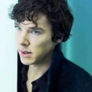 🔎 0a913465 Benedict Cumberbatch Sherlock actor, retrato, celebridad, hombre, Sherlock telegram sticker