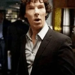 🔎 67f6439e Benedict Cumberbatch persona, actor, famoso, retrato telegram sticker