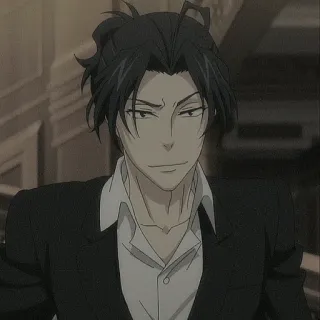 💀 1962f2e2 William James Moriarty Moriarty the Patriot Anime, Moriarty, Moriarty the Patriot, Karakter, Penjahat, Merencanakan, Antagonis telegram sticker