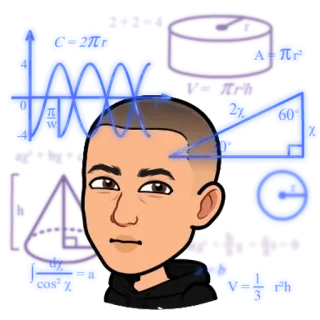 🌟 cc77ba63 mathematics, geometry, algebra, equations, avatar, science, education telegram sticker