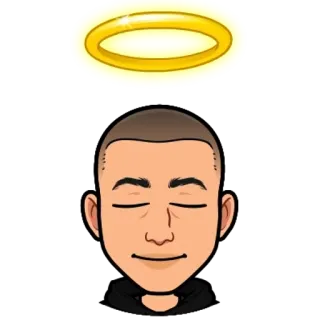 🌟 d99eca2f angel, halo, person, cartoon, avatar, innocent, divine telegram sticker