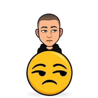 🌟 e5688c3c emoji, bitmoji, cartoon, face, expression telegram sticker