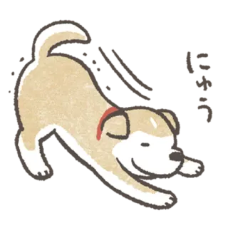 😆 56c1ba8e dog, puppy, pet, animal, cute, playful telegram sticker