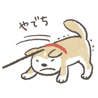 😤 c1b671f3 dog, angry, upset, sad, pet telegram sticker