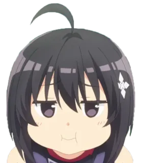 😂 03f09afe Anime, Manga, Kawaii, Lucu, Gadis, Karakter telegram sticker