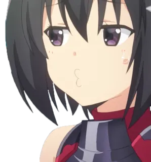 😗 a0fb6af9 Anime, Kartun, Lucu, Gadis telegram sticker