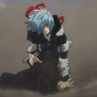 Shigaraki Tomura @StickersofAnime whatsapp stickers