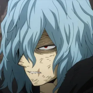 😠 b334793a Tomura Shigaraki My Hero Academia anime, villain, my hero academia, shigaraki telegram sticker