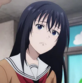 🙂 32f765d2 อนิเมะ, ผู้หญิง, ชุดนักเรียน, ตัวละคร telegram sticker