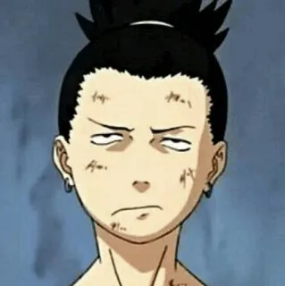 🗡 2d5fa23d Shikamaru Nara Naruto アニメ, ナルト, シカマル, キャラクター, 忍者 telegram sticker