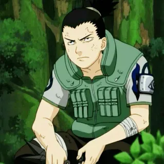 🗡 a10d938b Shikamaru Nara Naruto シカマル, ナルト, アニメ, 忍者 telegram sticker