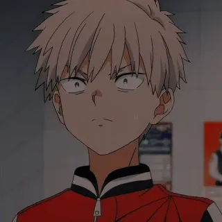 🎴 18cfb58a Anime, Manga, Chico, Personaje, Dibujo animado, Ilustración whatsapp sticker