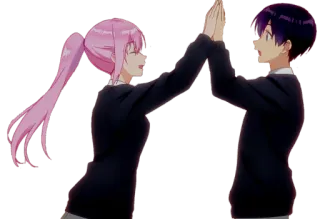 Shikimori's Not Just A Cutie ~ @AnimeLibrary_Stickers telegram stickers