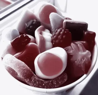 🍒 14f33e49 caramelos, dulces, gomitas, comida, golosinas, azúcar telegram sticker