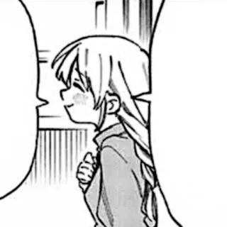 🎧 14585d48 Dziewczyna anime, Manga, Kreskówka, Szczęśliwy, Uśmiechnięty, Kobieta whatsapp sticker