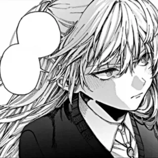 🎧 847796d0 Manga, Anime, Postać, Kobieta, Portret whatsapp sticker