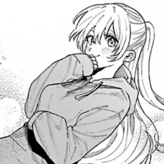 🎧 ace7aabf Anime, Manga, Dziewczyna, Postać, Ilustracja whatsapp sticker