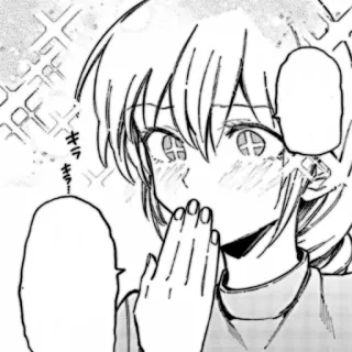 🎧 c6c06e3b キラキラ Anime, Manga, Błyszczące, Rumieniec, Słodkie whatsapp sticker