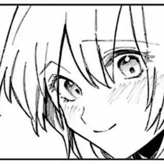 🎧 f27bb0d9 anime, manga, portret, kreskówka, postać, uśmiechnięta, dziewczyna whatsapp sticker